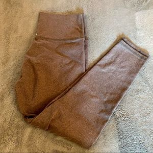 aerie heather grey leggings - M